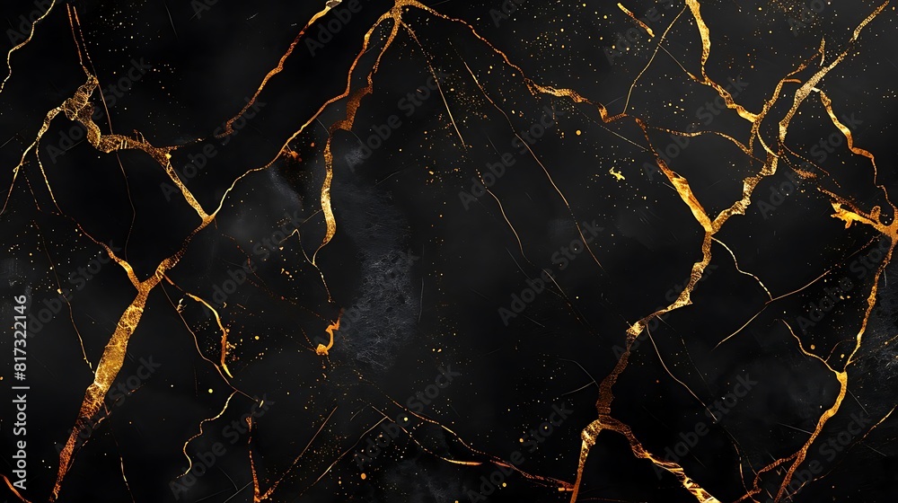 Black and gold marble texture with high resolution. Black and gold marble texture with high resolution.