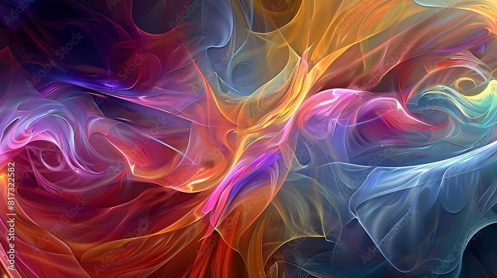 Colorful abstract painting. Colorful abstract painting.