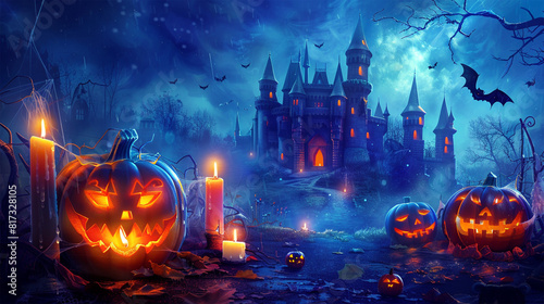 Spooky Halloween Background