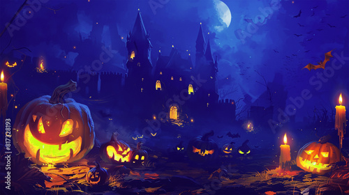 Spooky Halloween Background