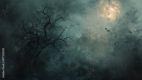 Spooky Halloween Background