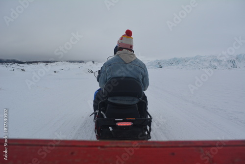 Paseo en trineo en Alaska