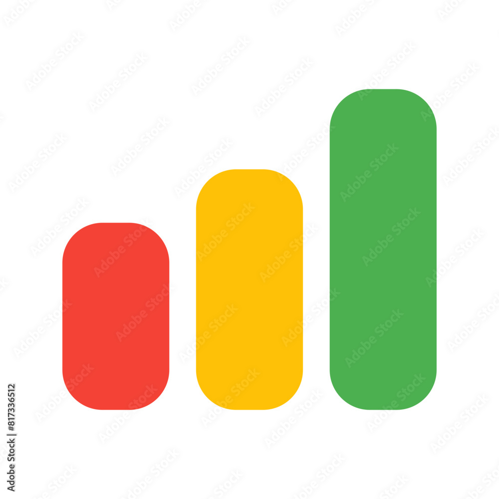 bar chart flat icon bar chart flat icon