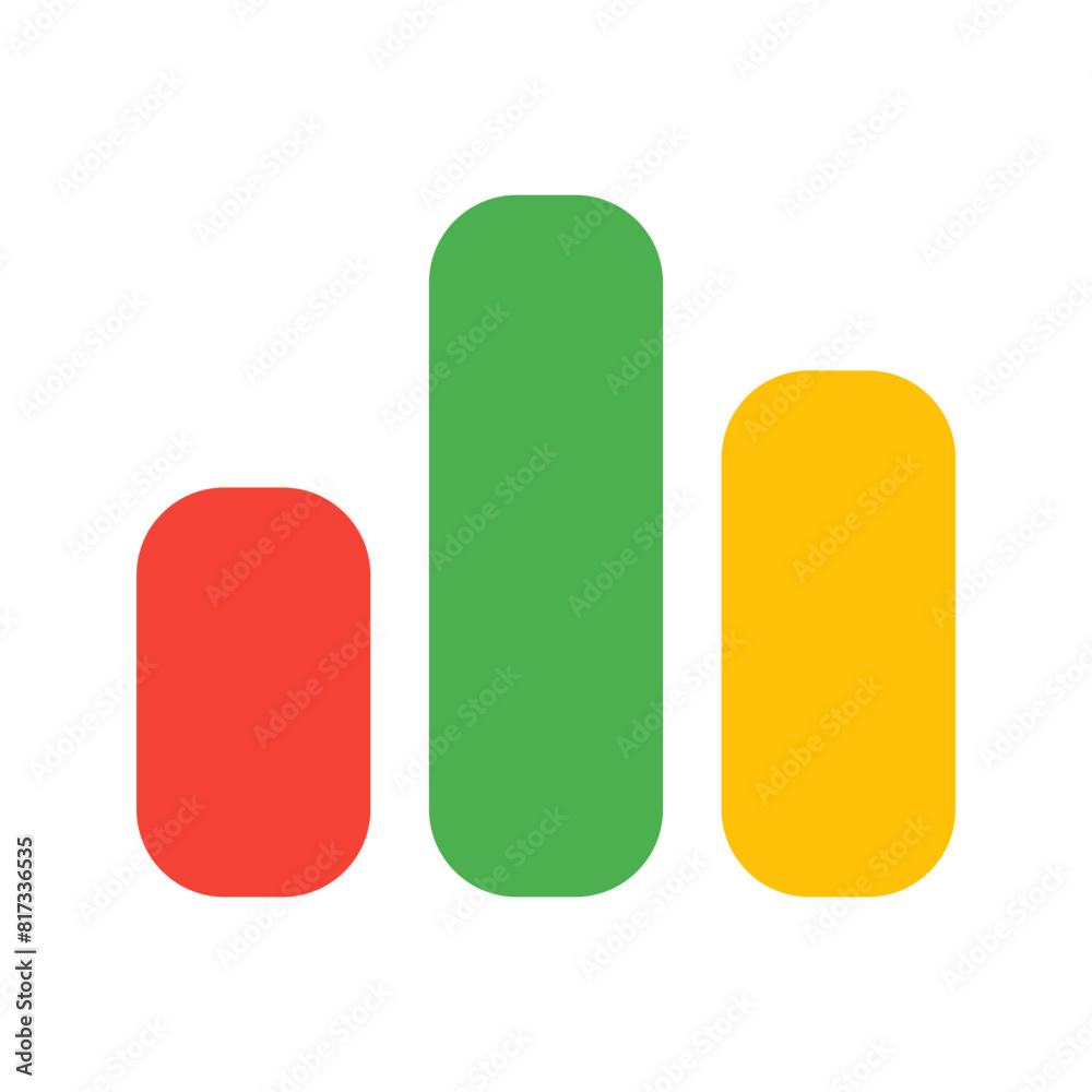 bar chart flat icon bar chart flat icon