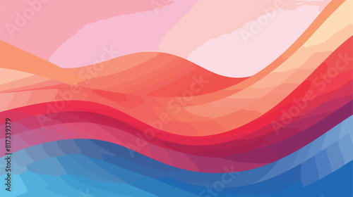 Trendy background template with vibrant gradient bo