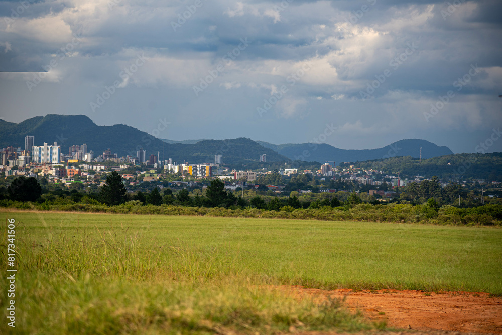 Panoramic view of the city of Santa Maria RS Brazil Panoramic view of the city of Santa Maria RS Brazil