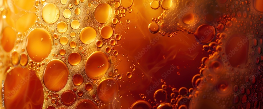 Beer Bubbles, Swirling Hues, Dynamic Composition, International Beer Day Background Beer Bubbles, Swirling Hues, Dynamic Composition, International Beer Day Background