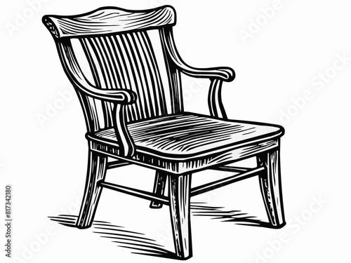 chair isolated on white background