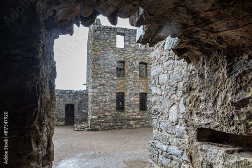 Ruins of Ruthven Barracks near aviemore photo