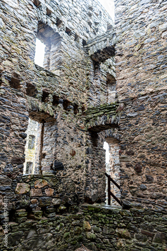 Ruins of Ruthven Barracks near aviemore photo