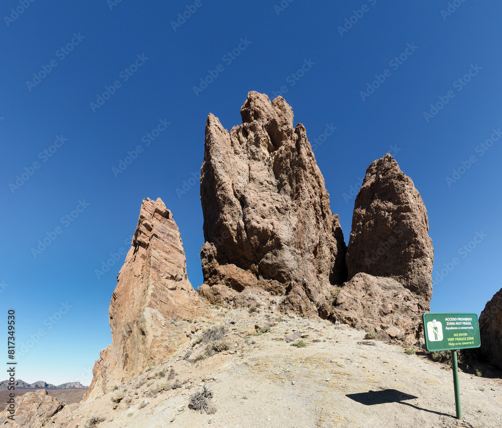 Fototapeta premium Tenerife, Spain: Teide National Park, landscape