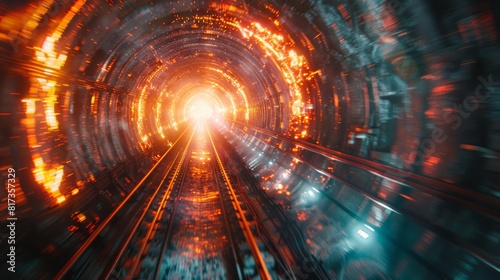 Futuristic Sci-Fi Tunnel 25