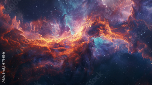 The Majesty of Outer Space  A Captivating Journey into the Vastness of the Cosmos