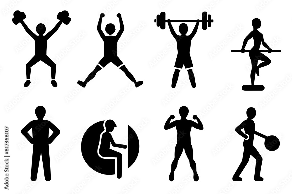 yoga pose vector silhouette illustration yoga pose vector silhouette illustration
