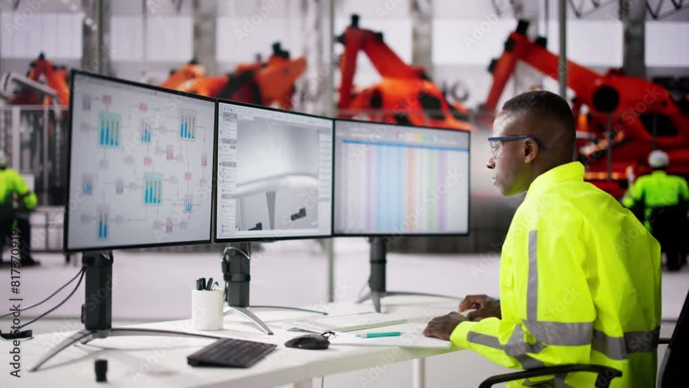African American Production Engineer