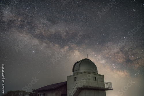 岩手県　ひろのまきば天文台の天の川
 photo