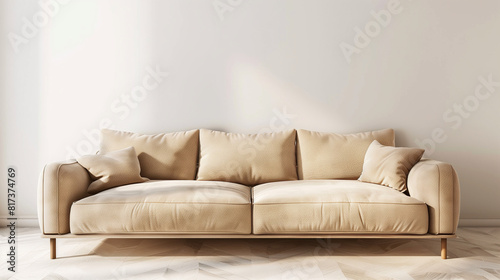 Beige Couch in Empty Room © mattegg