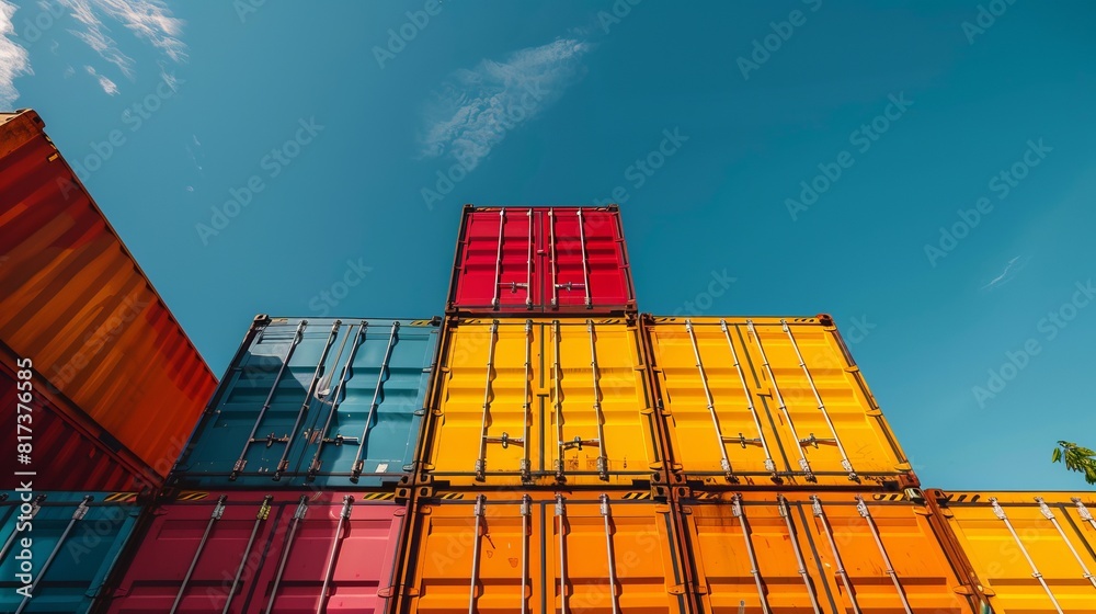 Fototapeta premium cargo containers