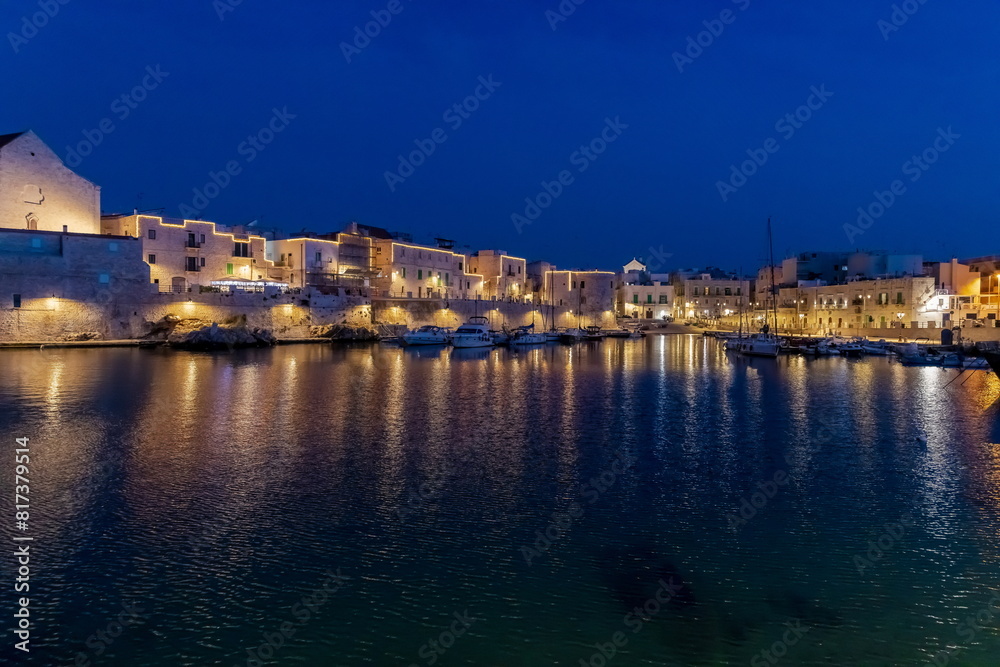 Panoramica del porticciolo di Giovinazzo (Bari Puglia)