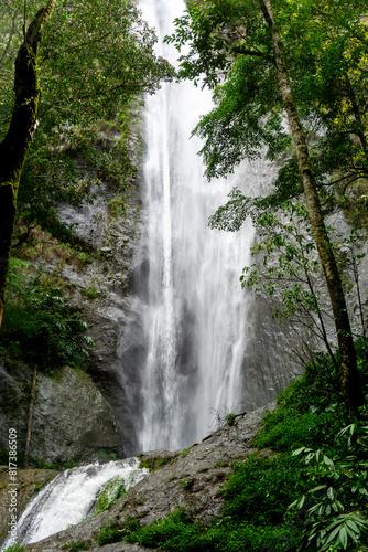 The beautiful dolo waterfall. Dolo is one of the waterfalls in Kediri