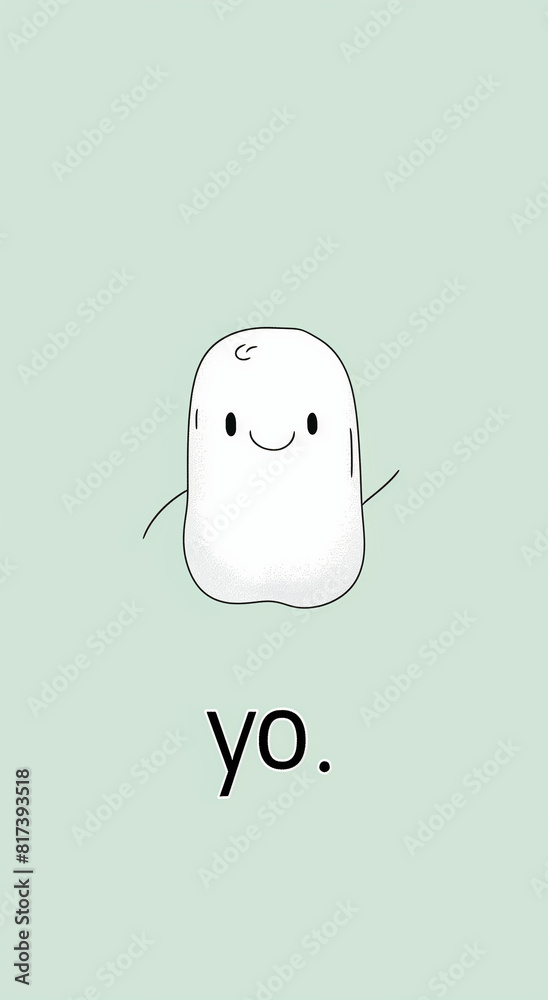 A simple cartoon of the word A simple cartoon of the word