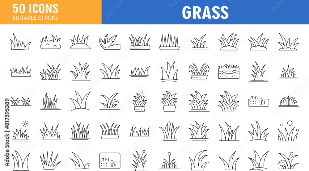 Grass icon, grass icon set, Black lawn grasses icon, Eco symbol of garden. grass icon black vector illustration Grass icon, grass icon set, Black lawn grasses icon, Eco symbol of garden. grass icon black vector illustration