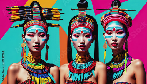 International Day of the World's Indigenous Peoples. The Karen tribe of Thailand