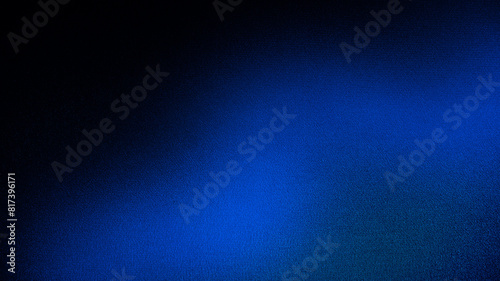 Black navy dark cobalt blue abstract background. Color gradient ombre transition. Noise grain particle granular. Wave wavy line stripe. Diagonal. Neon electric bright metallic shimmer glitter. Design. © Наталья Босяк