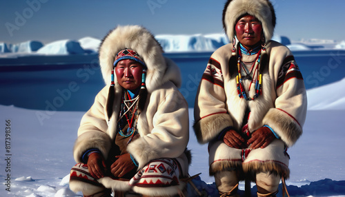 International Day of the World's Indigenous Peoples. the Chukchi tribe of Yakutia photo