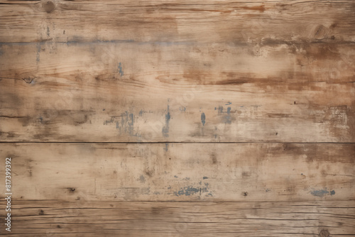 Distressed wood texture has intentional imperfections as saw mark and weathering marks to create an aged and vintage look