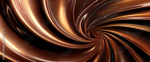 Abstract Background World Chocolate Day, Chocolate Swirl Dynamics, World Chocolate Day Background