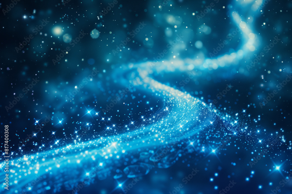 An abstract magical trail for background An abstract magical trail for background