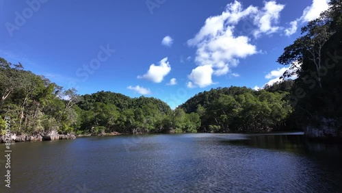 Boat Trip Along the Coast of Los Haitises National Park in the Dominican Republic.