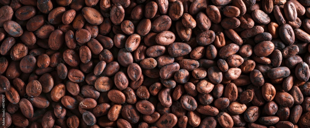 Abstract Background World Chocolate Day, Cocoa Beans Patterns, World Chocolate Day Background Abstract Background World Chocolate Day, Cocoa Beans Patterns, World Chocolate Day Background