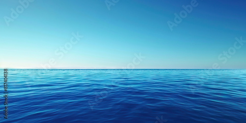 The cerulean blue of a clear sky stretches endlessly in every direction, symbolizing the vastness of existence