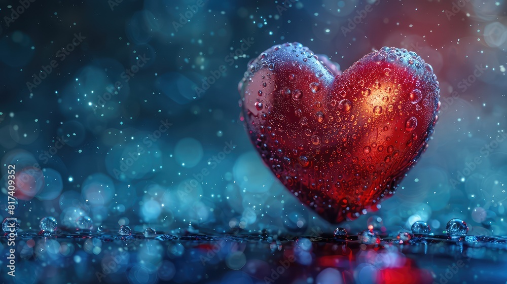 Heart Beats with medical background , service health and medical technology concept