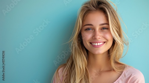 smiling woman applying face cream sitting on bed beauty product