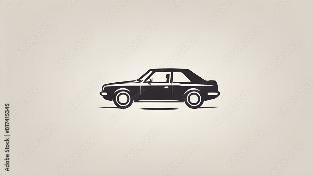 car logo symbol icon emblem, Generative AI