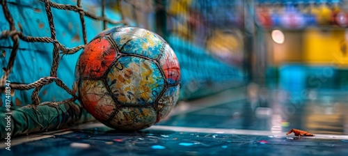 Wallpaper Mural Exciting handball goal celebration moment at the summer olympics captured in a close up shot Torontodigital.ca