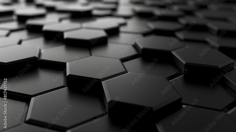abstract background with black hexagons, 3d wallpaper, business background abstract background with black hexagons, 3d wallpaper, business background
