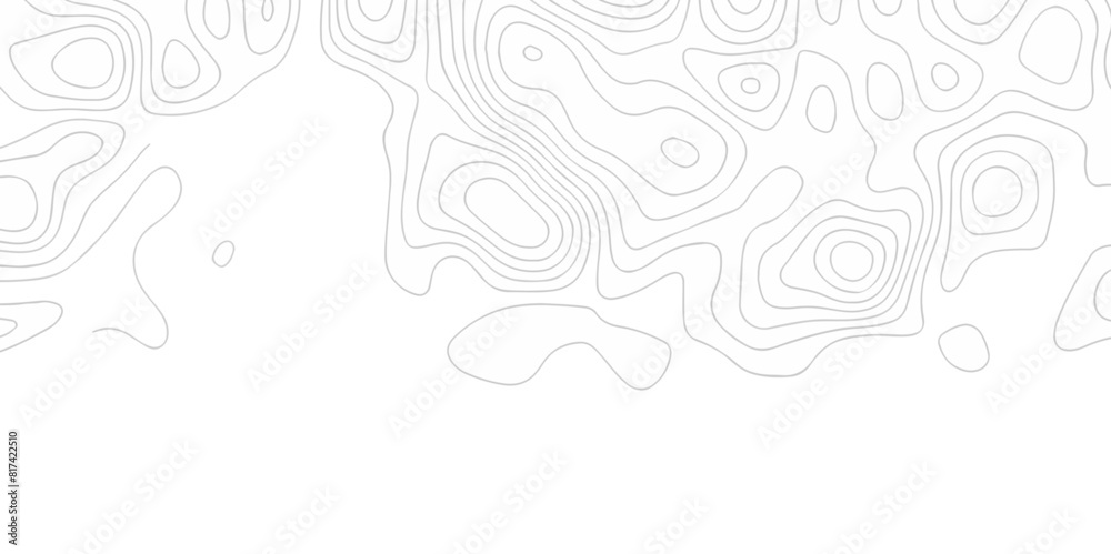 Vector geography landscape Topo contour map on white background, Topographic contour lines. Seamless pattern with lines Topographic map. Geographic mountain relief diagram line wave carve pattern. Vector geography landscape Topo contour map on white background, Topographic contour lines. Seamless pattern with lines Topographic map. Geographic mountain relief diagram line wave carve pattern.