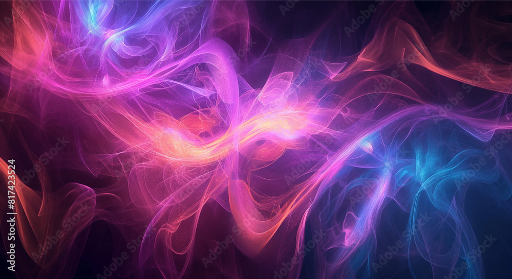 abstract background with glowing lines abstract background with glowing lines