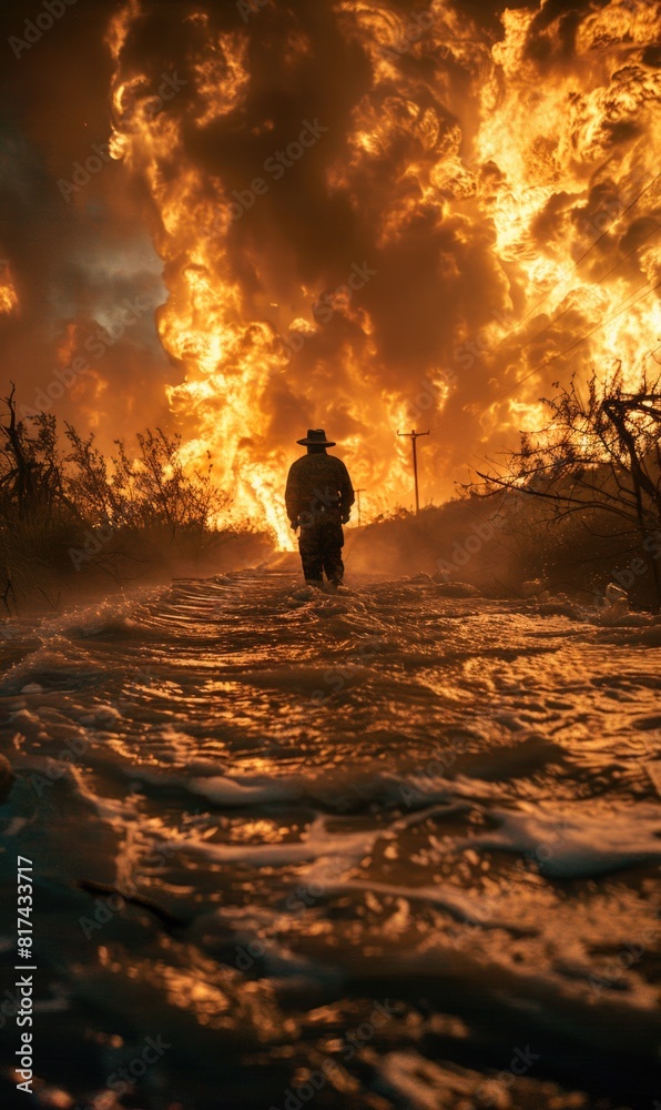 An emotional spectacle of the destructive power of a natural cataclysm, a deep perception of the elements and their impact, a fascinating look at destruction and its consequences An emotional spectacle of the destructive power of a natural cataclysm, a deep perception of the elements and their impact, a fascinating look at destruction and its consequences