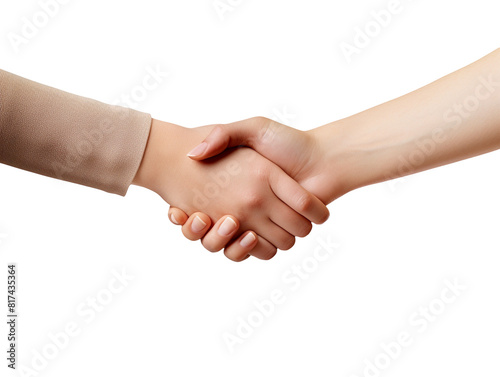 handshake between two people © VisualMarkt