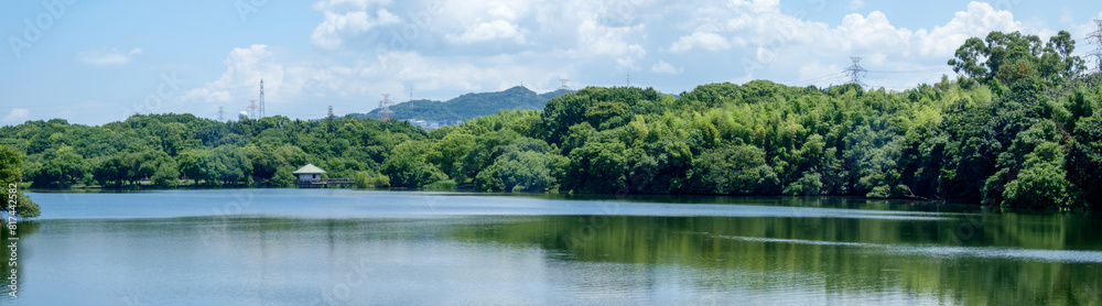 山田池公園の風景