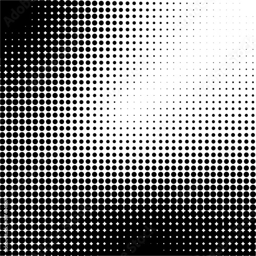 Grunge halftone texture