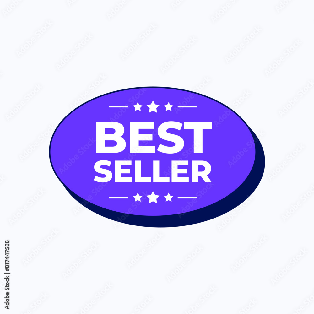 Best Seller Logo Vector Template Design Illustration Best Seller Logo Vector Template Design Illustration
