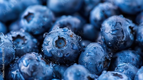 Wallpaper Mural blueberries close-up background with full crowded picture
 Torontodigital.ca