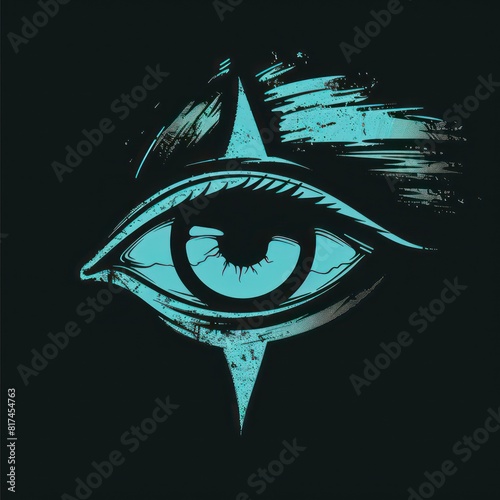 symbol of an eye inspirited in Horus eye
 photo