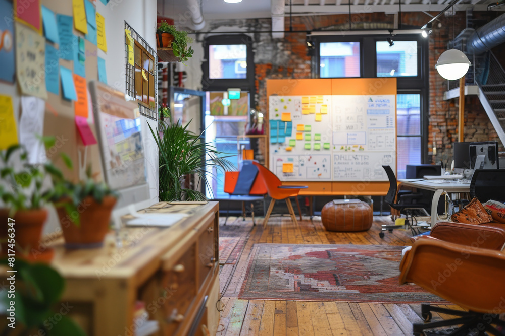 The co-working space is natural and has lots of sunlight. The co-working space is natural and has lots of sunlight.